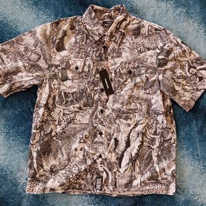 Diesel All-over Graphic Button Up